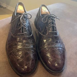 Zelli Genuine Alligator Mens Shoes